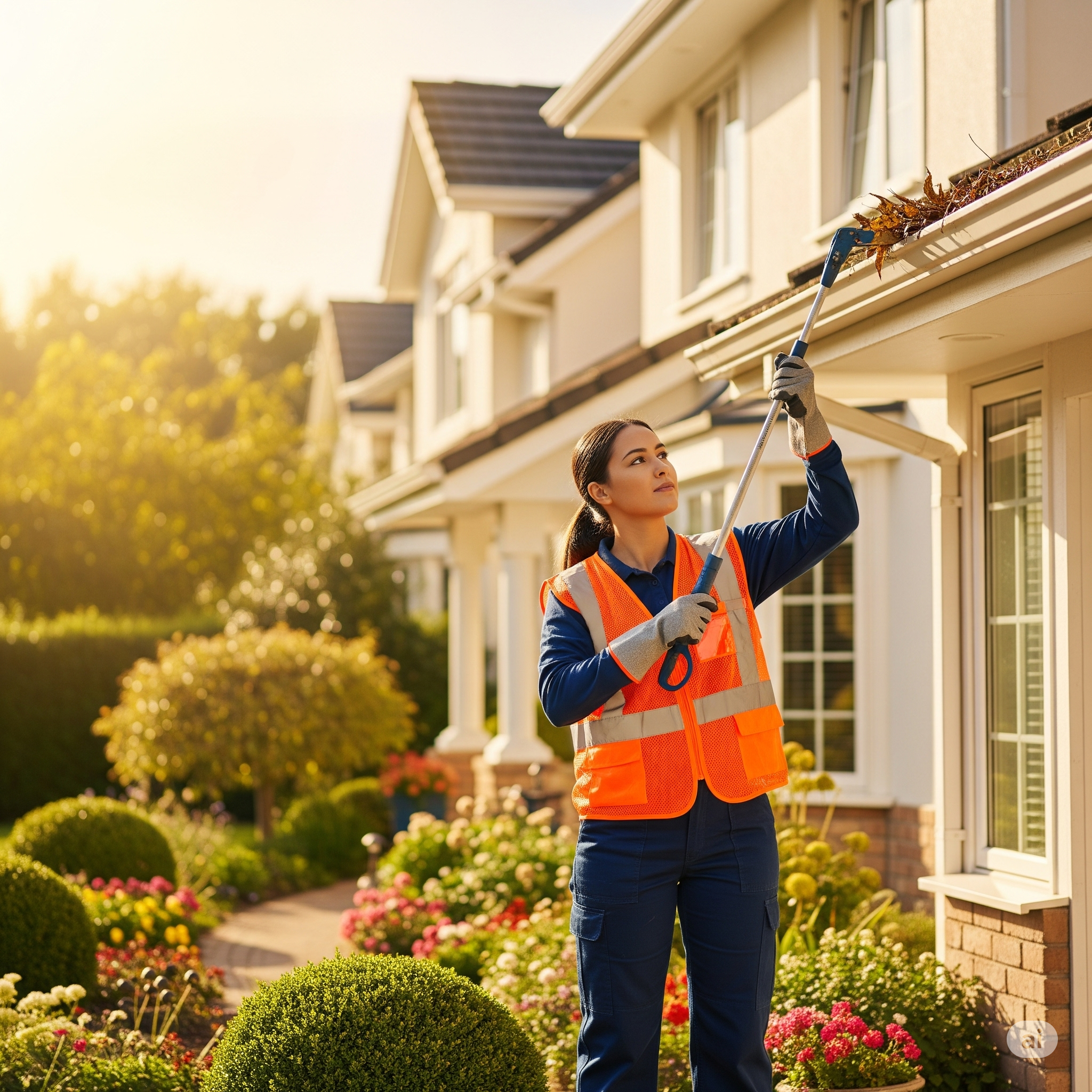 Kleen Geek team performing residential cleaning, window cleaning, and gutter cleaning in Carleton Place