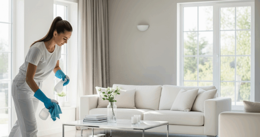 Kleen Geek team providing residential cleaning services in Ottawa and Kanata