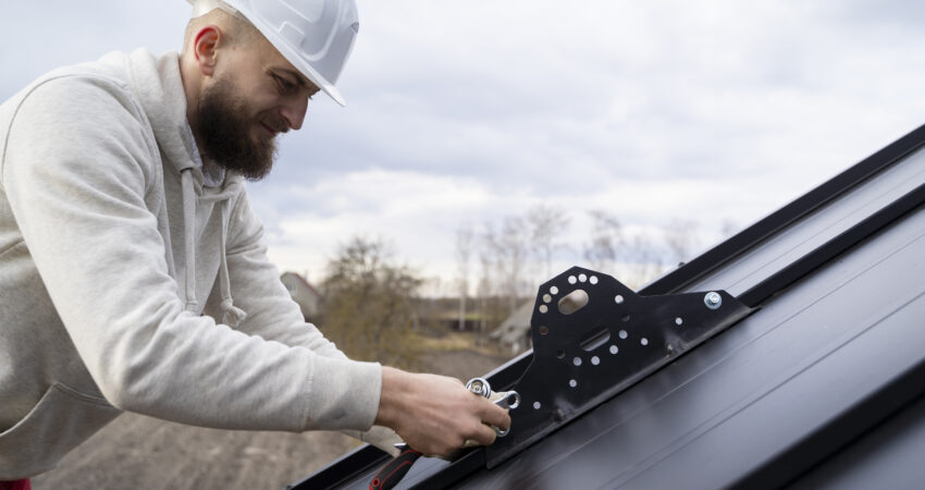 Professional gutter and siding cleaning service on a two-story home in Ottawa.